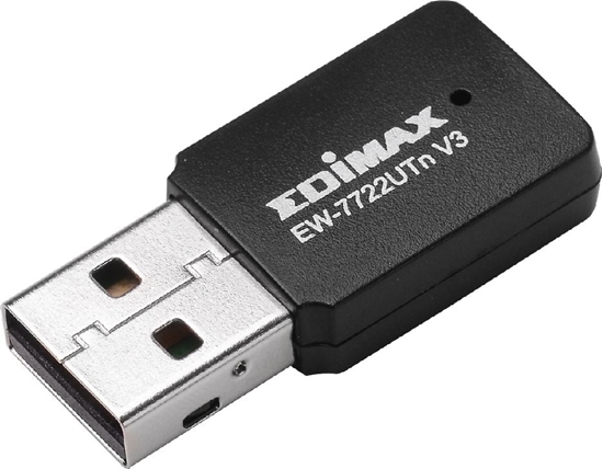 Изображение Edimax WL-USB EW-7722UTN V3 N300 2T2R Wireless USB Adapter
