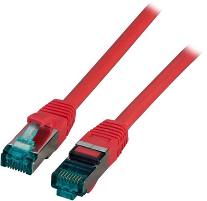 Picture of EFB Kabel RJ45 S/FTP, Cat.6A, LSZH, 7,5m, czerwony