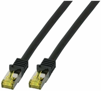 Attēls no EFB RJ45 Patchkabel Cat.6A S/FTP LSZH Cat.7 Rohkabel czarny