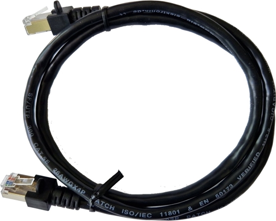 Picture of EFB RJ45 Patchkabel SF/UTP, Cat.5e, PVC, CCA, 5m, czarny