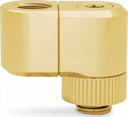 Attēls no EK Water Blocks EK Water Blocks EK-Quantum Torque G1/4 Zoll doppel Verlängerungs Offset MF 21 - gold