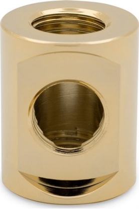 Attēls no EK Water Blocks Quantum Torque T- Splitter 3x G1/4 cal IG - gold