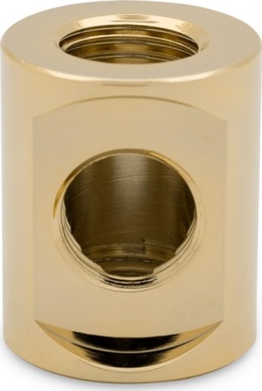 Picture of EK Water Blocks Quantum Torque T- Splitter 3x G1/4 cal IG - gold