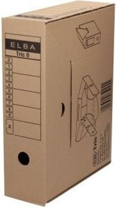 Attēls no Elba Pudo archiwizacyjne TRIC 0 265x95x340mm brzowe (100552623)