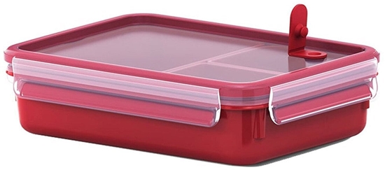 Picture of Emsa Pojemnik do przechowywania ywnoci 1,2 l czerwony, przezroczysty 1 szt.