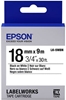 Picture of Epson Label Cartridge Standard LK-5WBN Black/White 18mm (9m)