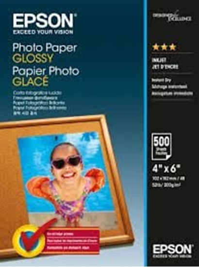 Picture of Epson Photo Paper Glossy 10x15 cm 500 Sheets 200 g