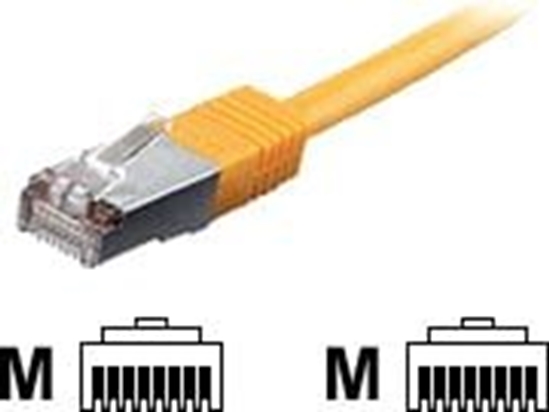 Picture of Equip Cat.6 S/FTP Patch Cable, 1.0m, Yellow