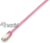 Picture of Equip Cat.6 S/FTP Patch Cable, 10m, Pink