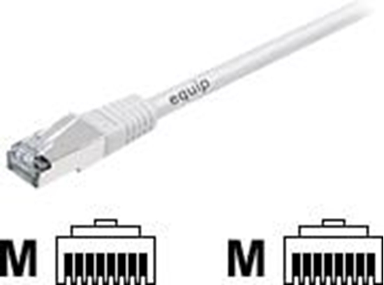 Изображение Equip Cat.6A Platinum S/FTP Patch Cable, 1.0m, White