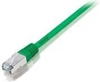 Изображение Equip Cat.6A Platinum S/FTP Patch Cable, 15m, Green