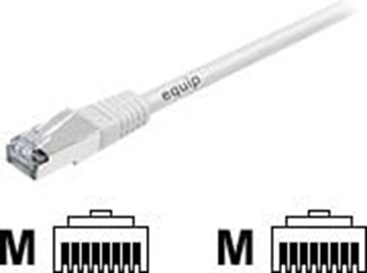 Изображение Equip Cat.6A Platinum S/FTP Patch Cable, 5.0m, White