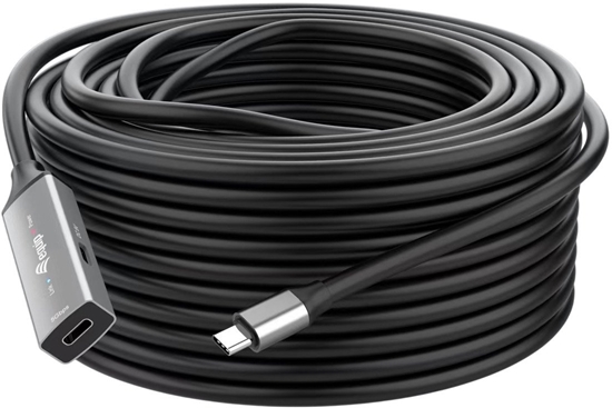 Picture of Equip Kabel USB-C 3.2 -> C       St/Bu  5.00m 5V/2A  schwarz