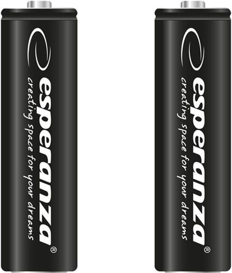 Изображение Esperanza Akumulator czarne AA / R6 2600mAh 2 szt.