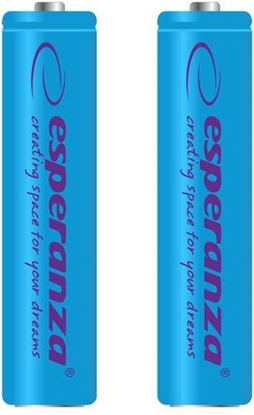 Изображение Esperanza Akumulator niebieskie AAA / R03 1000mAh 2 szt.