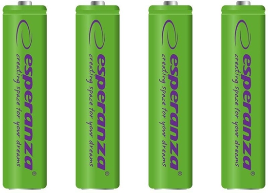 Изображение Esperanza Akumulator AAA / R03 1000mAh 4 szt.