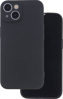 Attēls no Etui IPHONE 16 PRO Simple Color Mag czarne