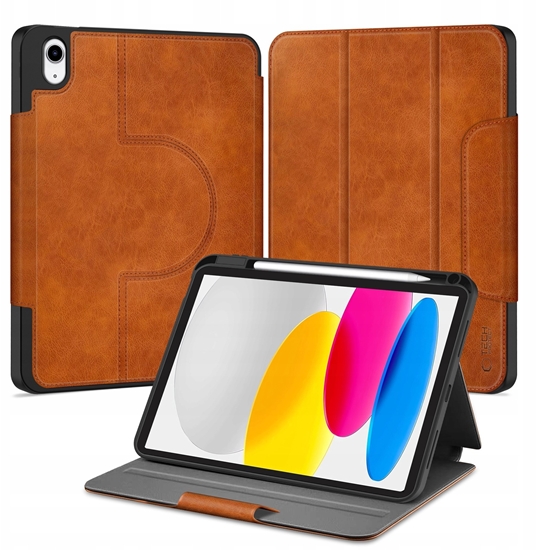 Изображение Etui na tablet Tech-Protect FLEECE IPAD 10.9 10 / 2022 / 11 11 / 2025 BROWN