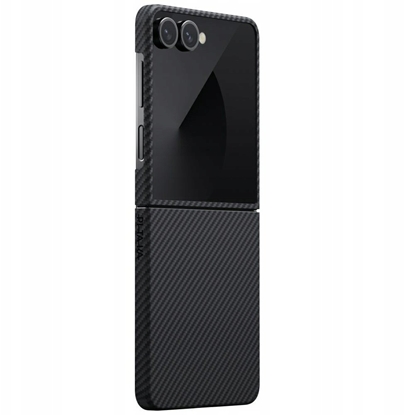 Изображение Etui PITAKA Ultra-Slim MagSafe do Samsung Galaxy Z Flip7 czarno szary