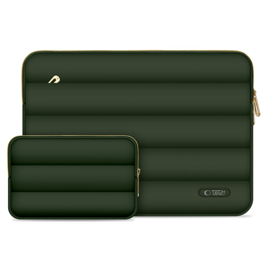 Picture of Etui Tech-Protect TECH-PROTECT PUFFY LAPTOP 13-14 ARMY GREEN
