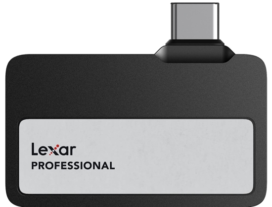Picture of External SSD|LEXAR|SL400|2TB|USB-C|Write speed 1000 MBytes/sec|Read speed 1050 MBytes/sec|LSL400X002T-RNBNG