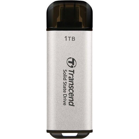 Изображение External SSD|TRANSCEND|ESD300|1TB|USB-C|Write speed 950 MBytes/sec|Read speed 1500 MBytes/sec|TS1TESD300S