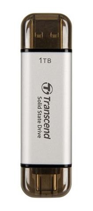 Picture of External SSD|TRANSCEND|ESD310|1TB|USB-C|USB|3D NAND|Write speed 950 MBytes/sec|Read speed 1050 MBytes/sec|TS1TESD310S