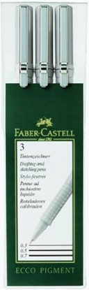Picture of Faber-Castell Cienkopis Ecco Pigment 3 sztuki