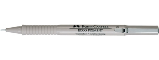 Picture of Faber-Castell Cienkopis fc ecco czarny 0.5 (166599 FC)