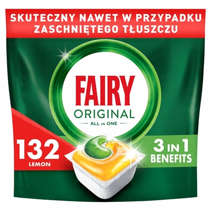 Изображение Fairy Tabletki do zmywarki Original All In One 132 szt.