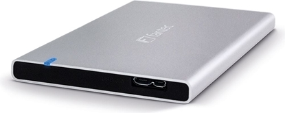 Attēls no FANTEC ALU7MMU3 silver Aluminium 2,5  SATA, USB 3.0, 7mm