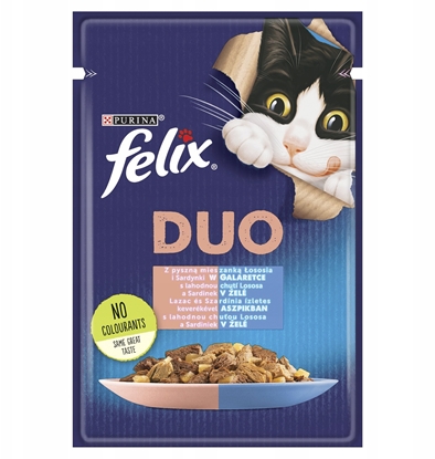 Attēls no Felix Fantastic Duo z sardynkami i ososiem 85g