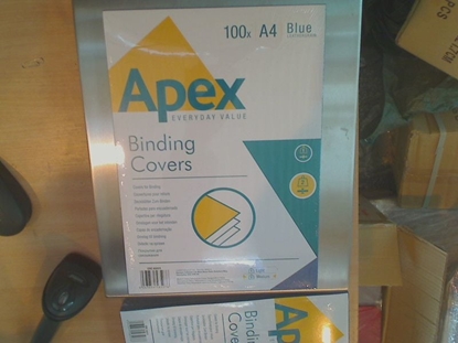 Picture of Fellowes Karton do bindowania Apex niebieski byszczcy