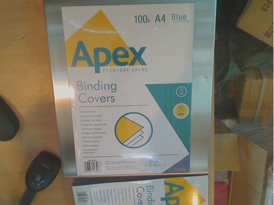 Picture of Fellowes Karton do bindowania Apex niebieski byszczcy