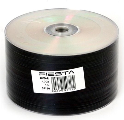 Attēls no Fiesta DVD-R 4.7 GB 16x 50 sztuk (FD1650-)