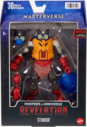 Изображение Figurka Mattel Wadcy Wszechwiata - Revelation Stinkor (HDR36)