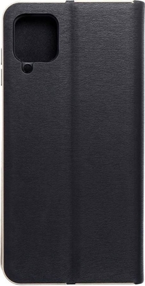 Attēls no ForCell Kabura Forcell LUNA Book Gold do SAMSUNG Galaxy A12 czarny
