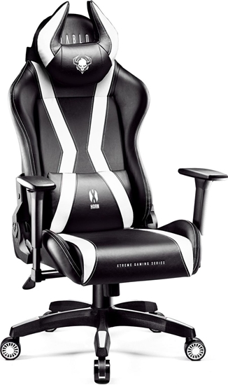 Picture of Fotel Diablo Chairs X-Horn King Size Czarno-Biay