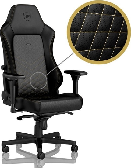 Picture of Fotel Noblechairs HERO - black/gold (GAGC-116)