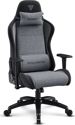 Picture of Fotel SENSE7 Spellcaster FUKU XL materiaowy czarno-szary