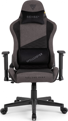 Picture of Fotel SENSE7 Spellcaster materiaowy Senshi Edition szary