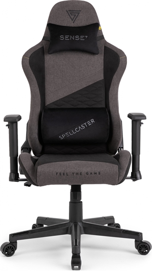 Изображение Fotel SENSE7 Spellcaster materiaowy Senshi Edition szary