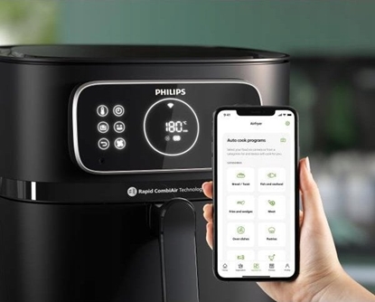 Attēls no Frytkownica beztuszczowa Philips Ovi Smart XXL HD9876/90