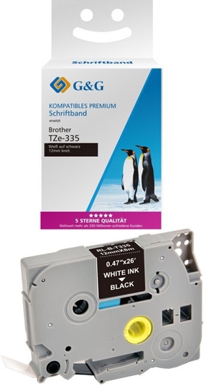 Picture of G&G Tama kompatybilna z Brother TZe-335