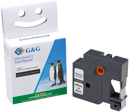 Изображение G&G Tama kompatybilna z DYMO D1 S0720610/ 45021