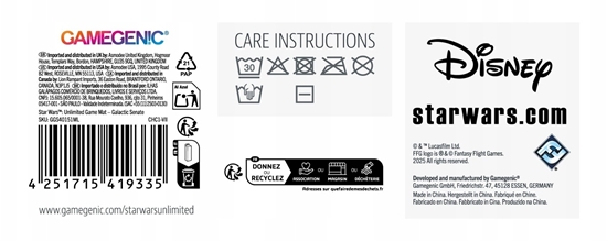 Изображение Gamegenic: Star Wars Unlimited Card Game - Game Mat - Galactic Senate