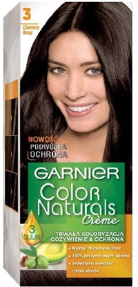 Изображение Garnier Color Naturals Krem koloryzujcy nr 3 Ciemny Brz