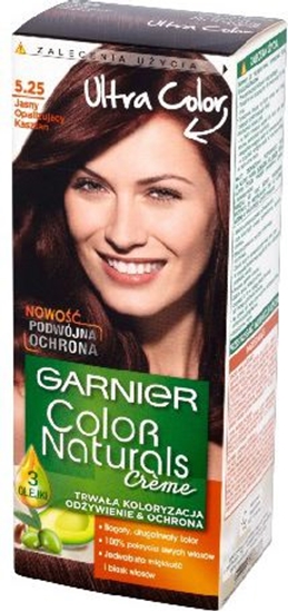 Изображение Garnier Color Naturals* Krem koloryzujcy nr 5.25 Jasny Opalizujcy Kasztan