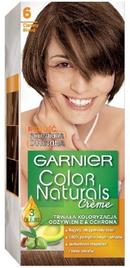 Изображение Garnier Color Naturals* Krem koloryzujcy nr 6 Ciemny Blond