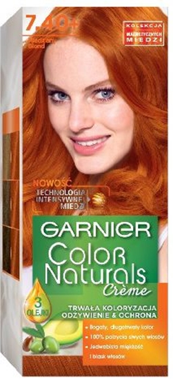 Picture of Garnier Color Naturals* Krem koloryzujcy nr 7.40 Miedziany Blond